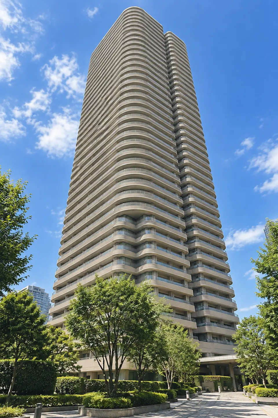 リバーポイントタワーのイメージ画像（生成。実際の建物とは異なります）