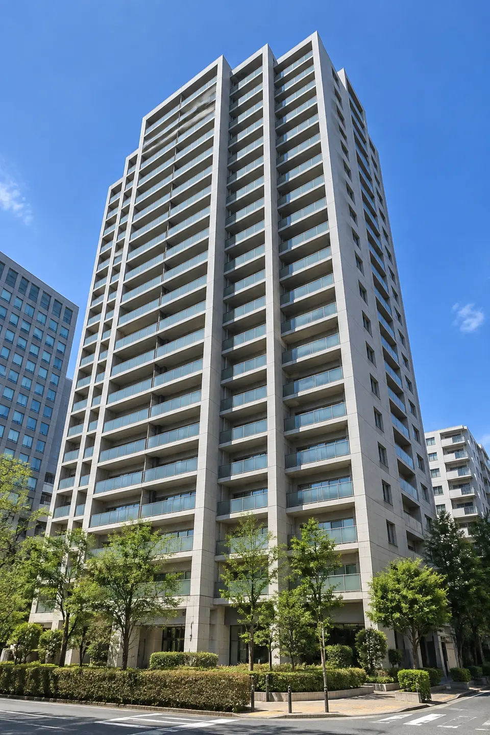 隅田リバーサイドタワーのイメージ画像（生成。実際の建物とは異なります）