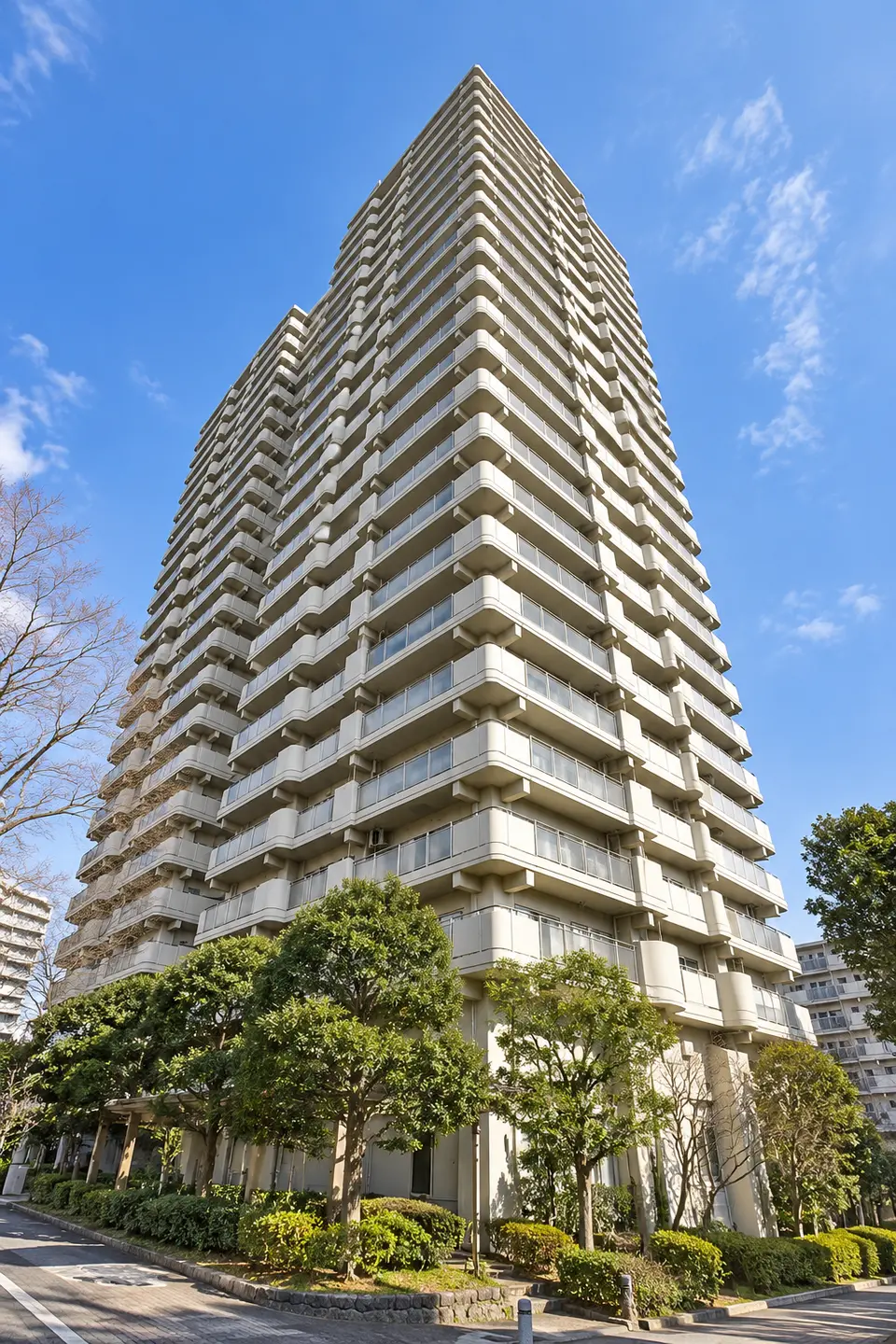 Generated illustration (not the actual building) of SEISHINCHUOHAITSU 6 GOTO