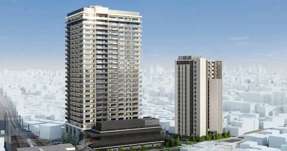 Architectural rendering of CITY TOWERS KAMIITABASHI EAST