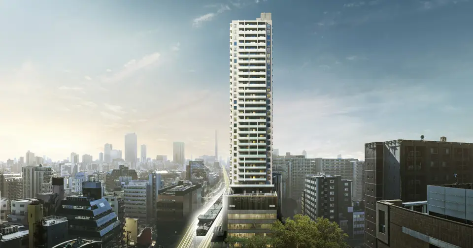 Architectural rendering of PROUD TOWER ITABASHI