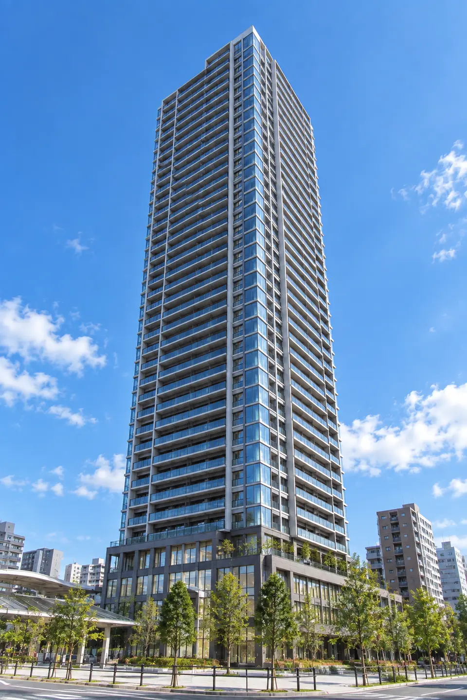 立石駅北口地区 西街区住宅棟のイメージ画像（生成。実際の建物とは異なります）