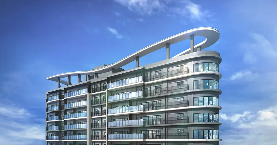 Architectural rendering of PROUD TOWER AKABANE