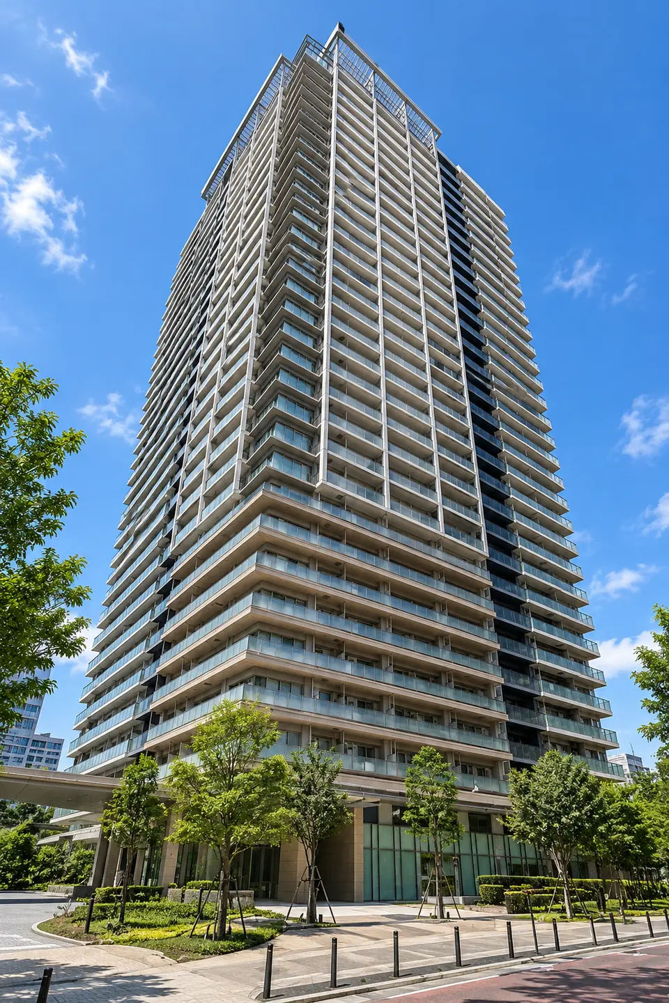 ベイズタワー＆ガーデンのイメージ画像（生成。実際の建物とは異なります）