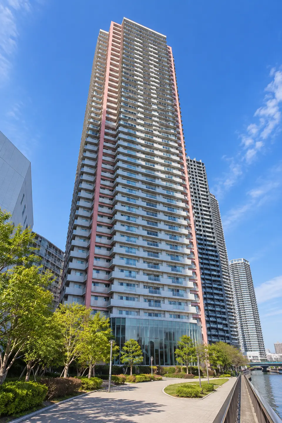Generated illustration (not the actual building) of CANAL FIRST TOWER