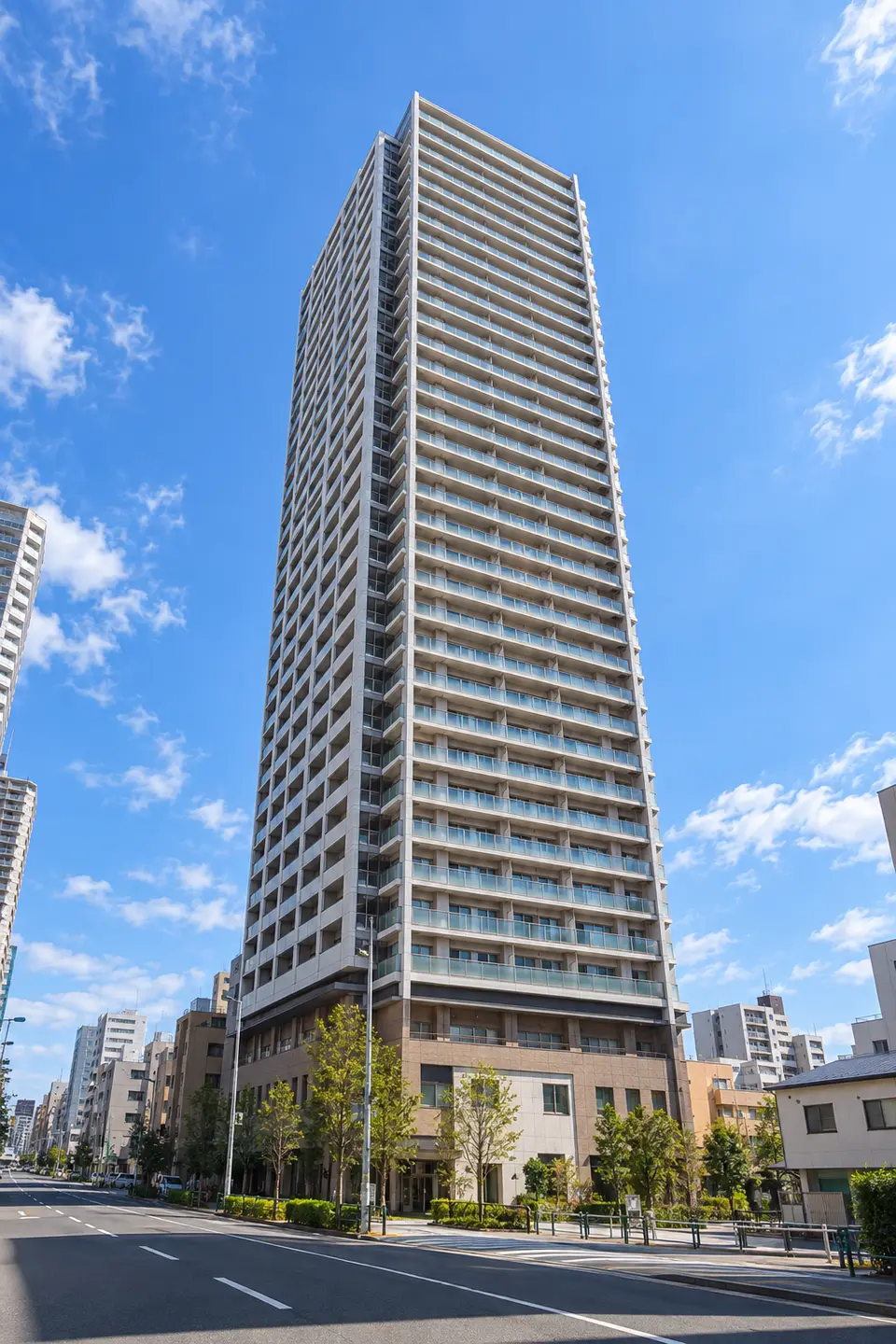 Generated image of EAST COMMONS KIYOSUMISHIRAKAWA FRONT TOWER (differs from the actual building)