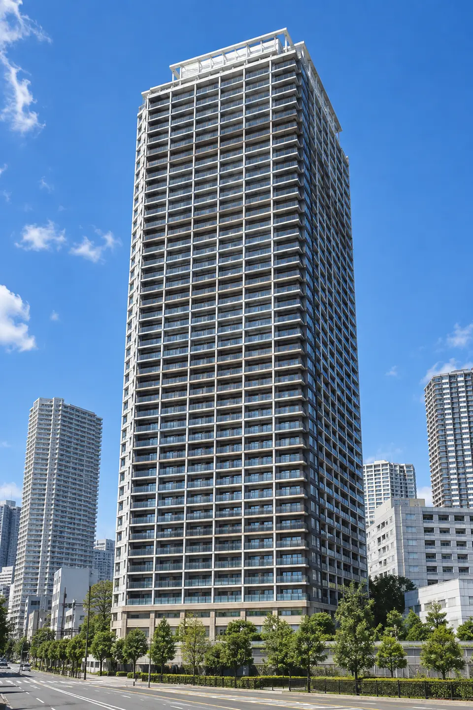 Generated image of PARK TOWER SHINONOME (differs from the actual building)