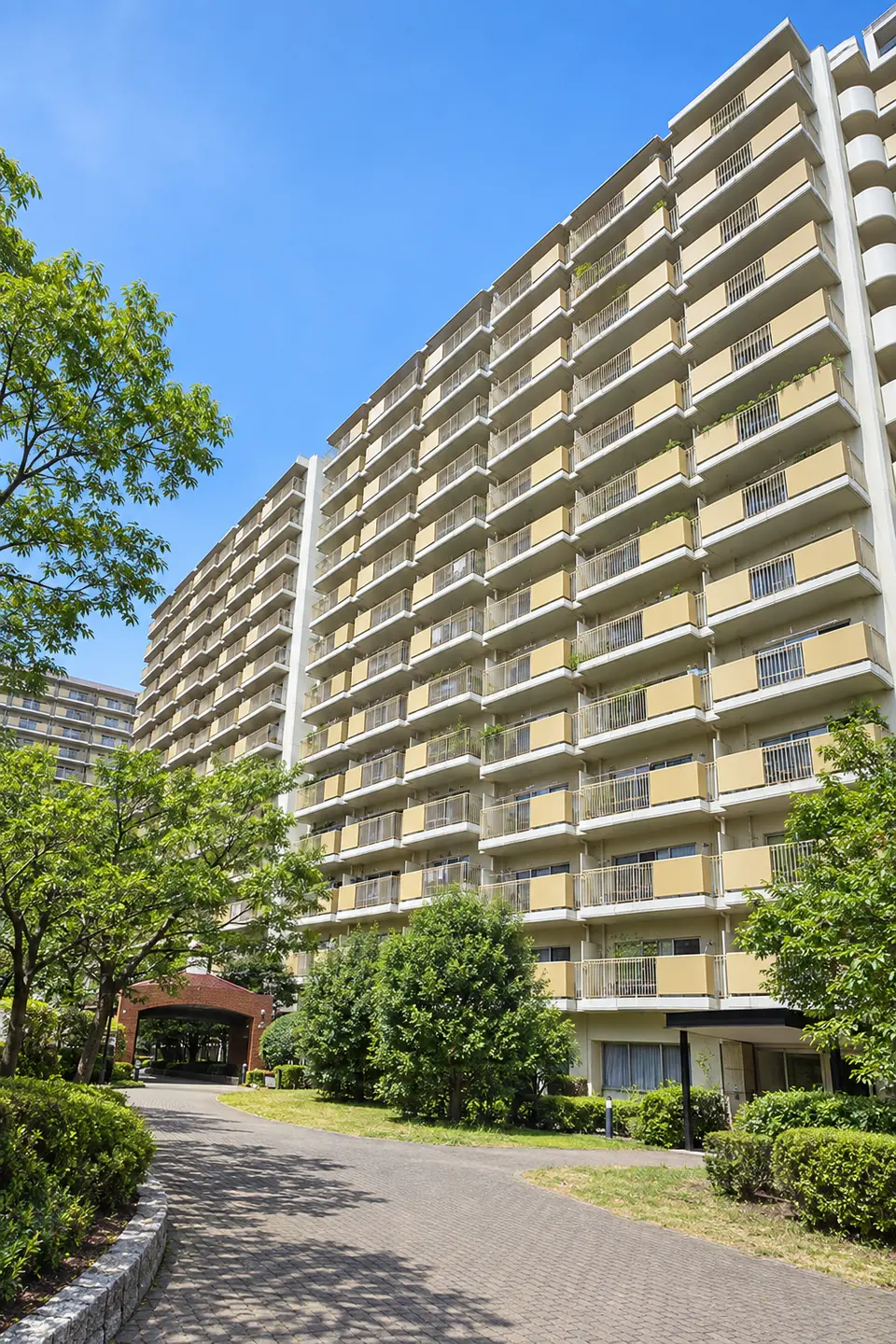 プラザ元加賀Ｇ棟のイメージ画像（生成。実際の建物とは異なります）