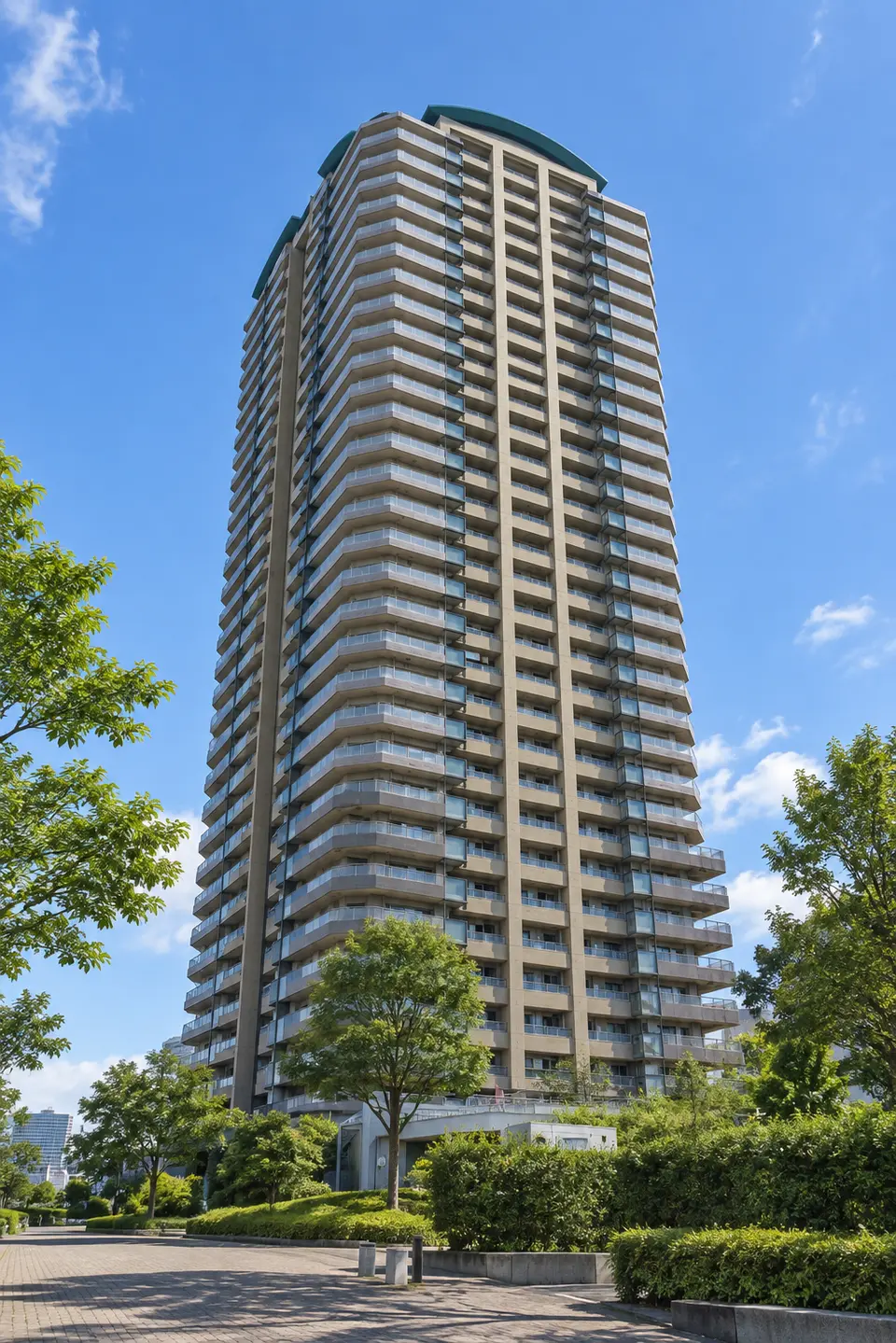 Generated illustration (not the actual building) of TOEI SHINONOME NI CHOME DAI 2 APARTMENT