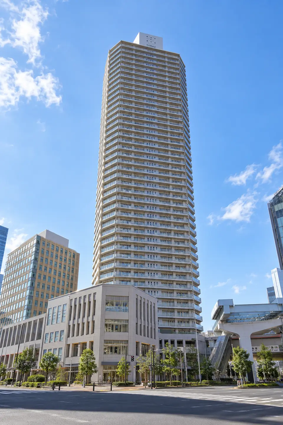 豊洲シエルタワーのイメージ画像（生成。実際の建物とは異なります）