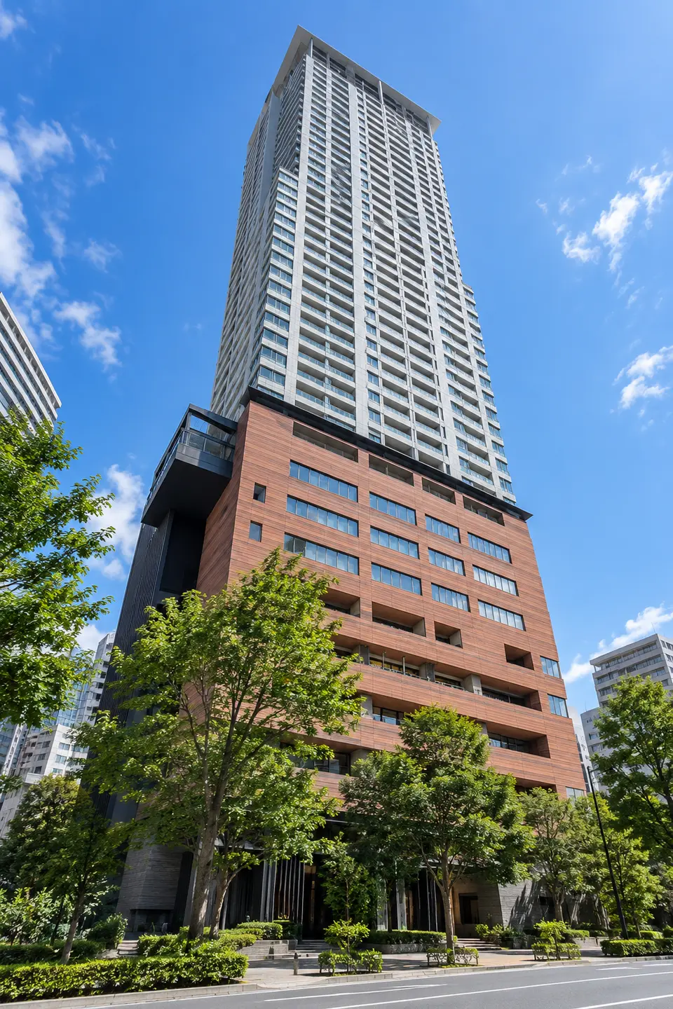 クロスエアタワーのイメージ画像（生成。実際の建物とは異なります）