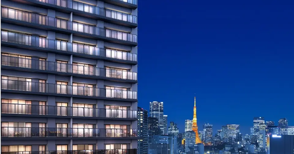 Architectural rendering of CITY TOWER TOKYO TAMACHI