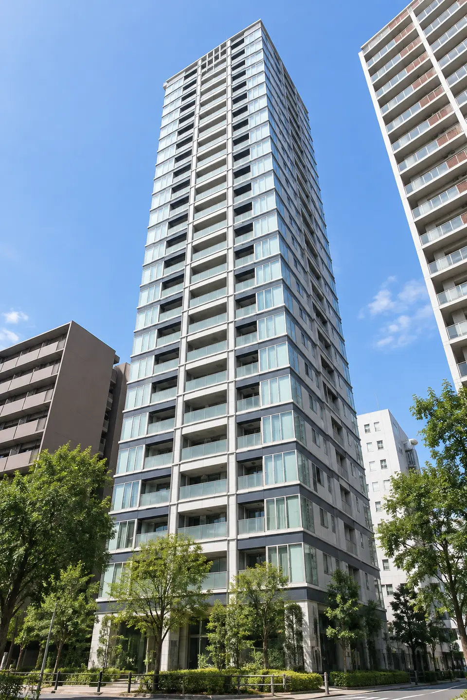 インプレストタワー芝浦エアレジデンスのイメージ画像（生成。実際の建物とは異なります）