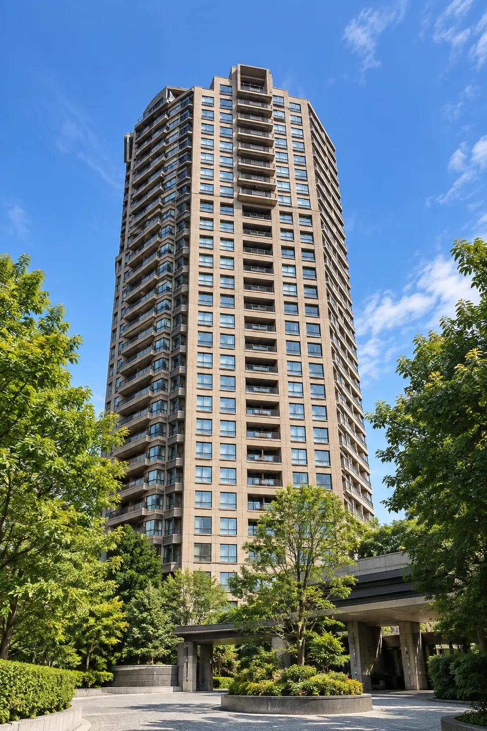 元麻布ヒルズフォレストタワーのイメージ画像（生成。実際の建物とは異なります）