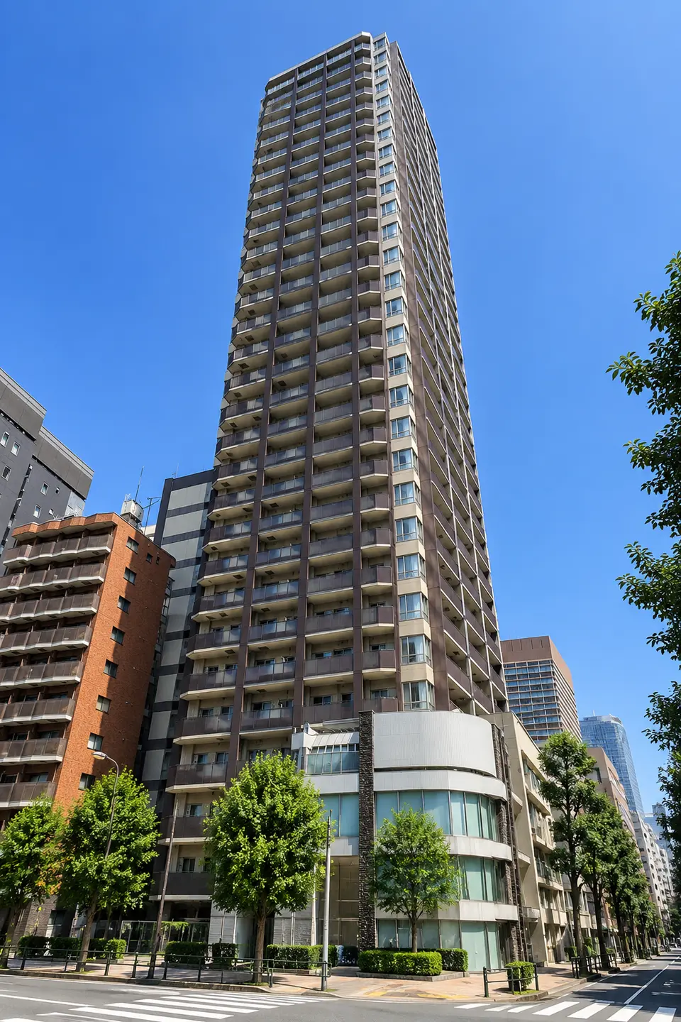 パークキューブ愛宕山タワーのイメージ画像（生成。実際の建物とは異なります）