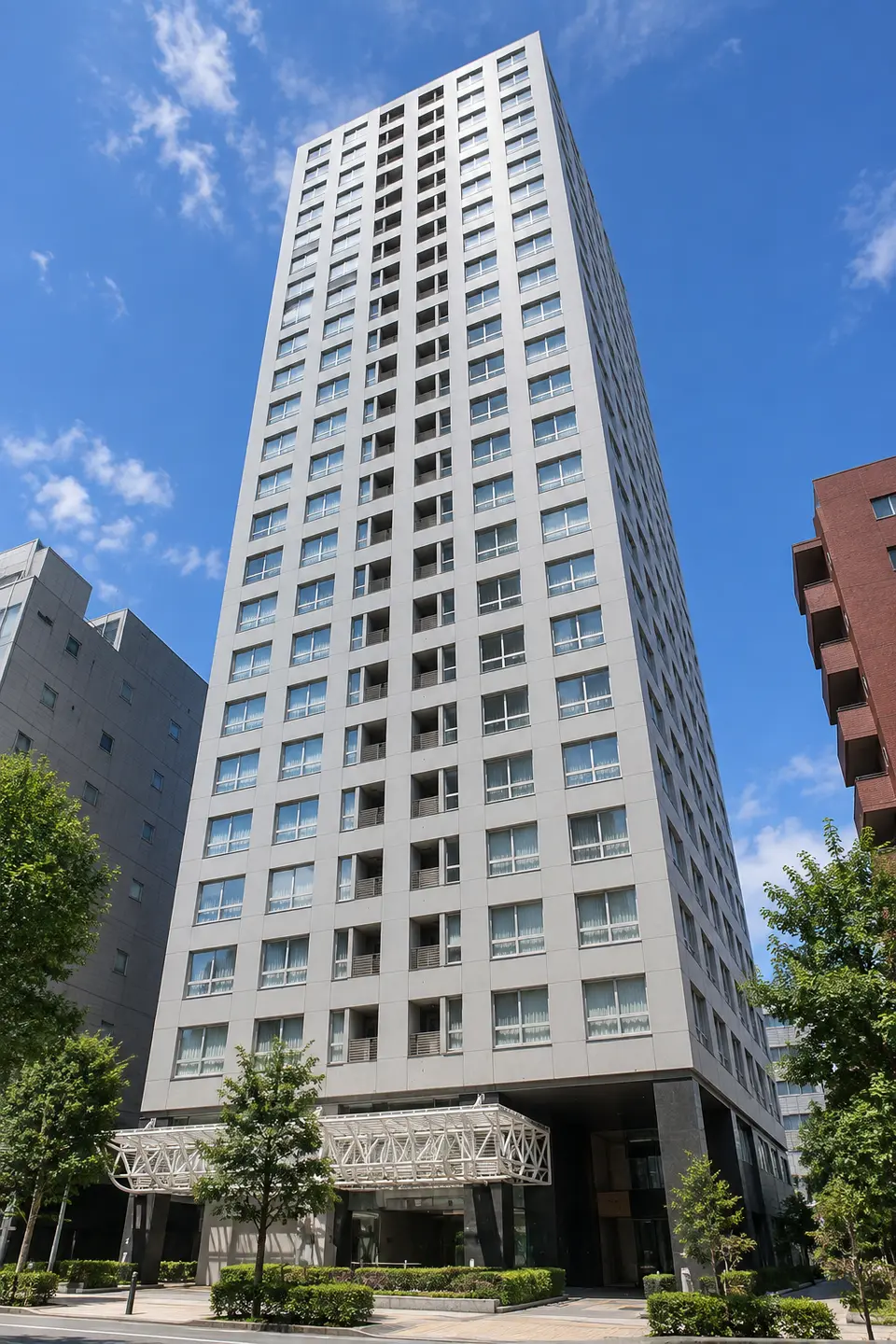 レジディアタワー麻布十番のイメージ画像（生成。実際の建物とは異なります）