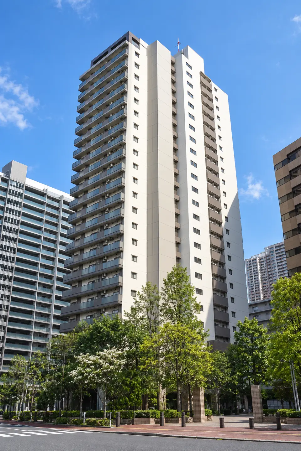 トリニティー芝浦のイメージ画像（生成。実際の建物とは異なります）