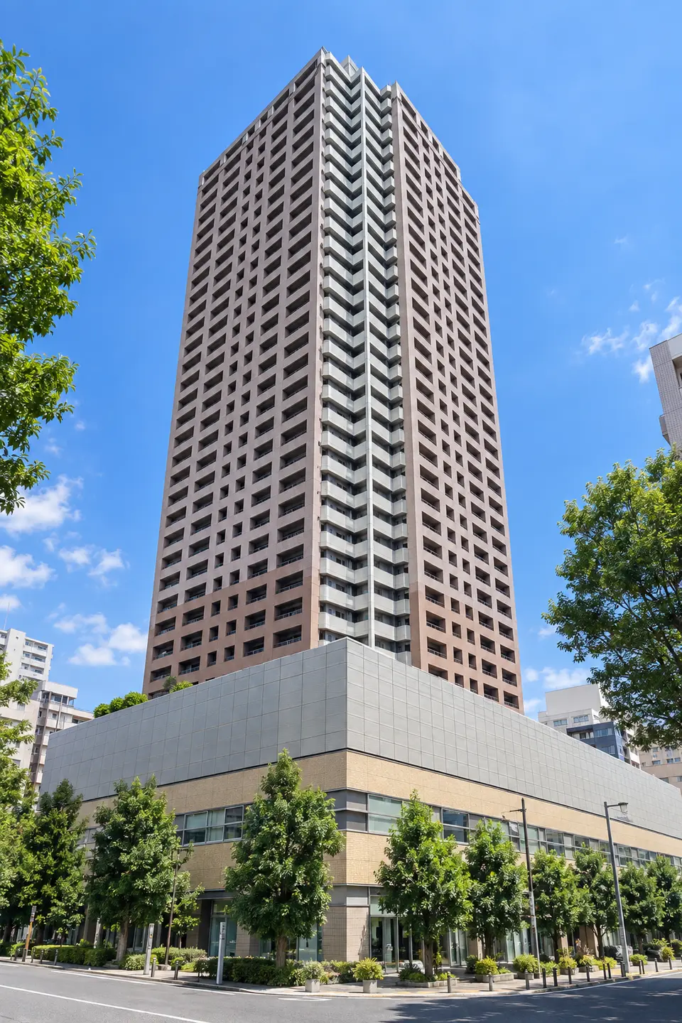 Generated illustration (not the actual building) of SHAKUJII KOEN PIARESU THE TOWER