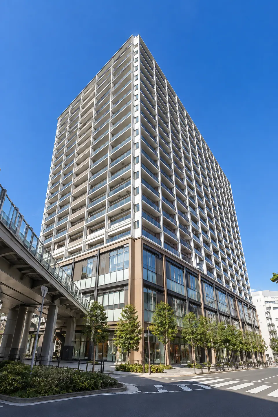 Generated illustration (not the actual building) of PROUD CITY KAMATA