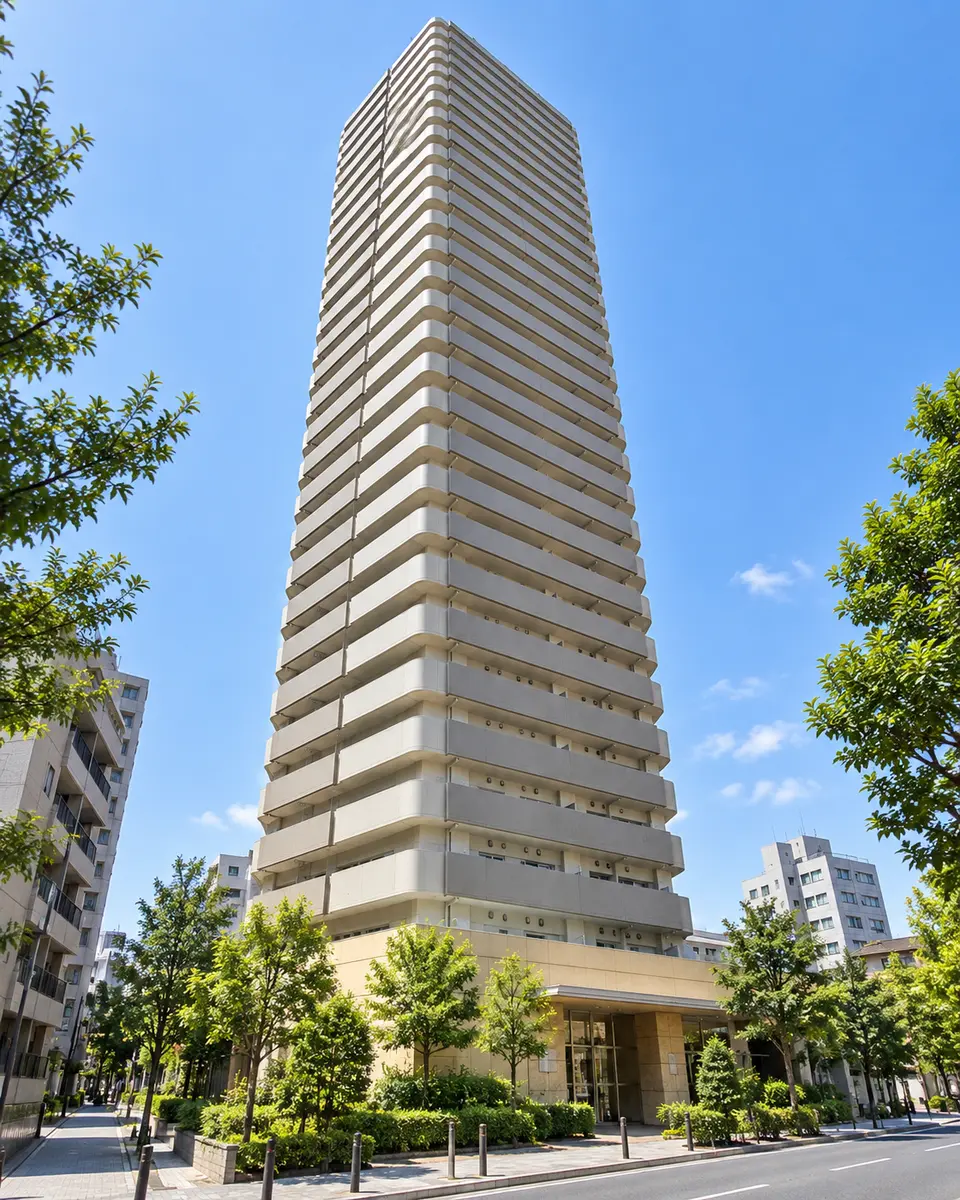 HF駒沢公園レジデンスTOWERのイメージ画像（生成。実際の建物とは異なります）