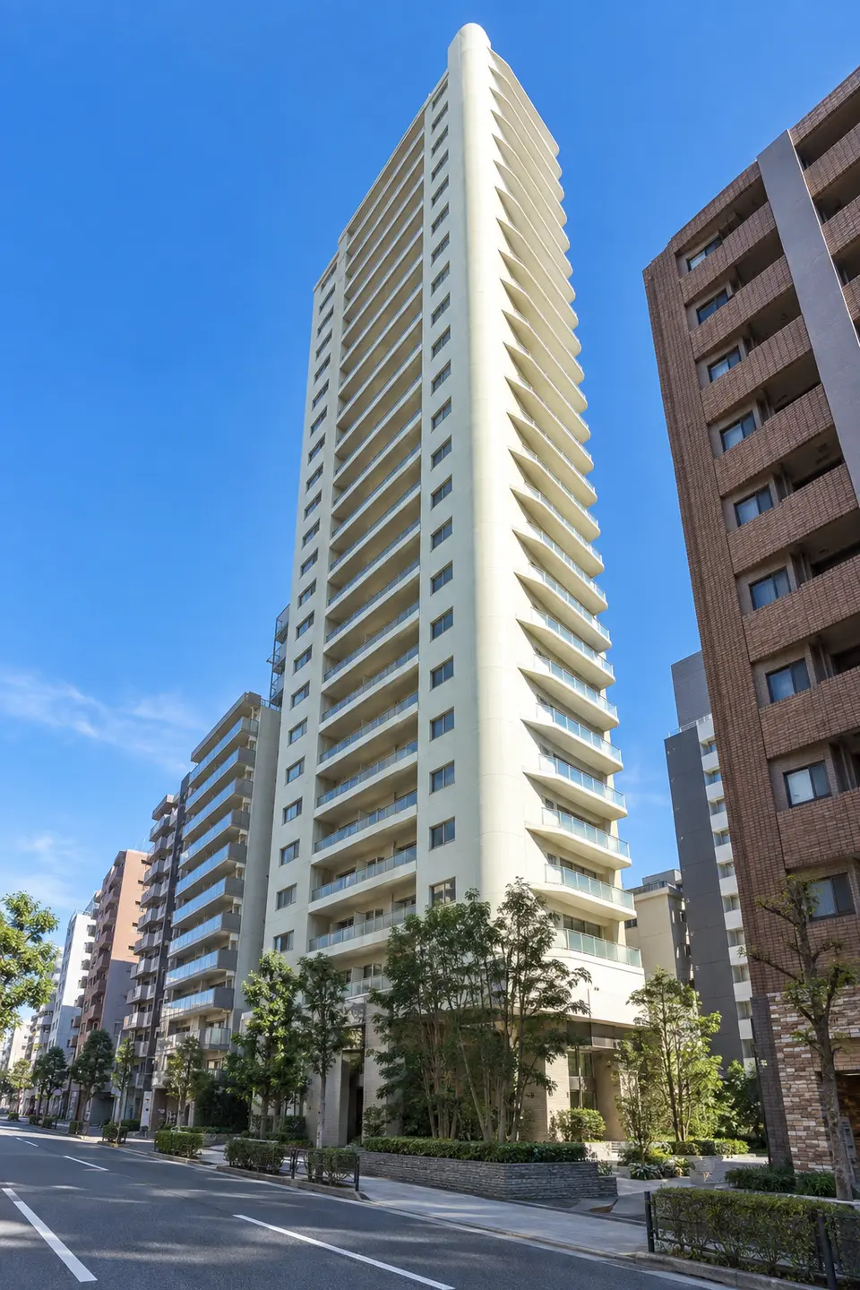 グリーンプリズムタワーのイメージ画像（生成。実際の建物とは異なります）