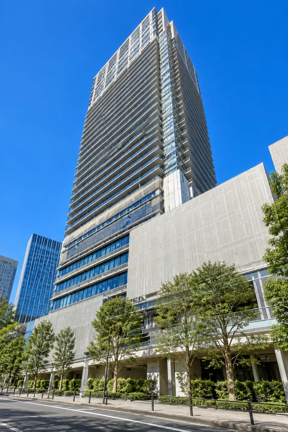 Generated illustration (not the actual building) of OSAKI STATION RESIDENCE