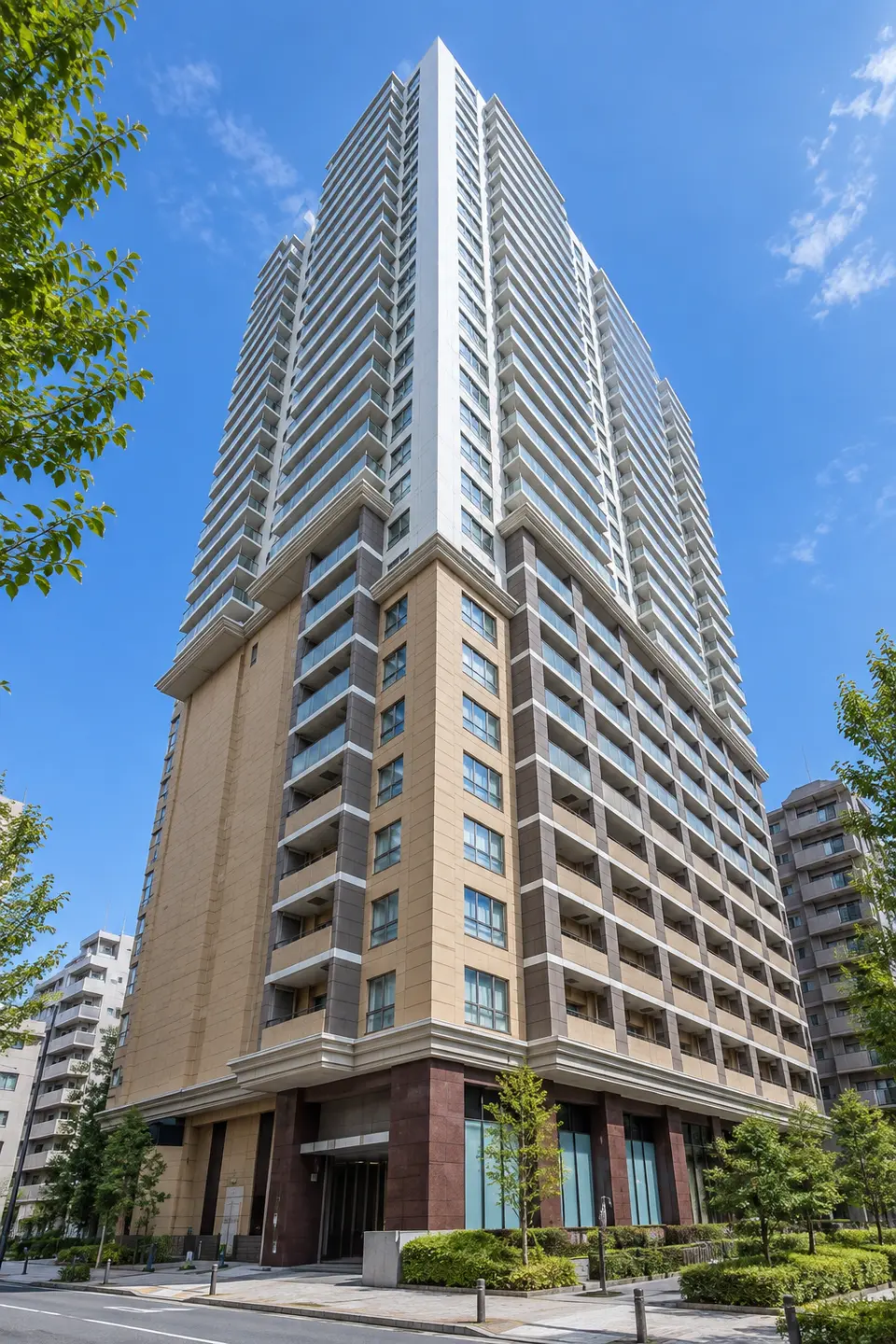 レジディアタワー目黒不動前のイメージ画像（生成。実際の建物とは異なります）