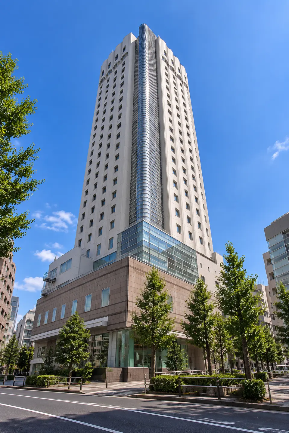 Generated illustration (not the actual building) of HANDOREDDOSUTEI RESIDENCE