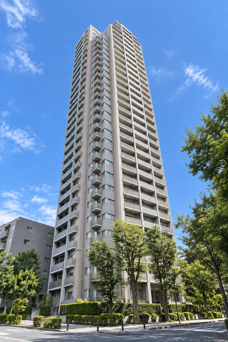 Generated illustration (not the actual building) of PARK CITY SUGINAMI CENTRAL TOWER