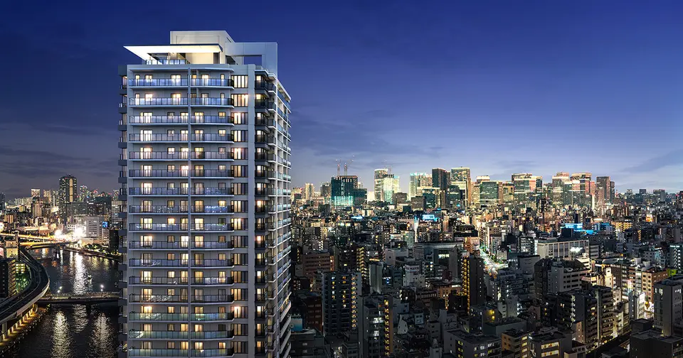 Architectural rendering of BRILLIA TOWER ASAKUSAYANAGIBASHI