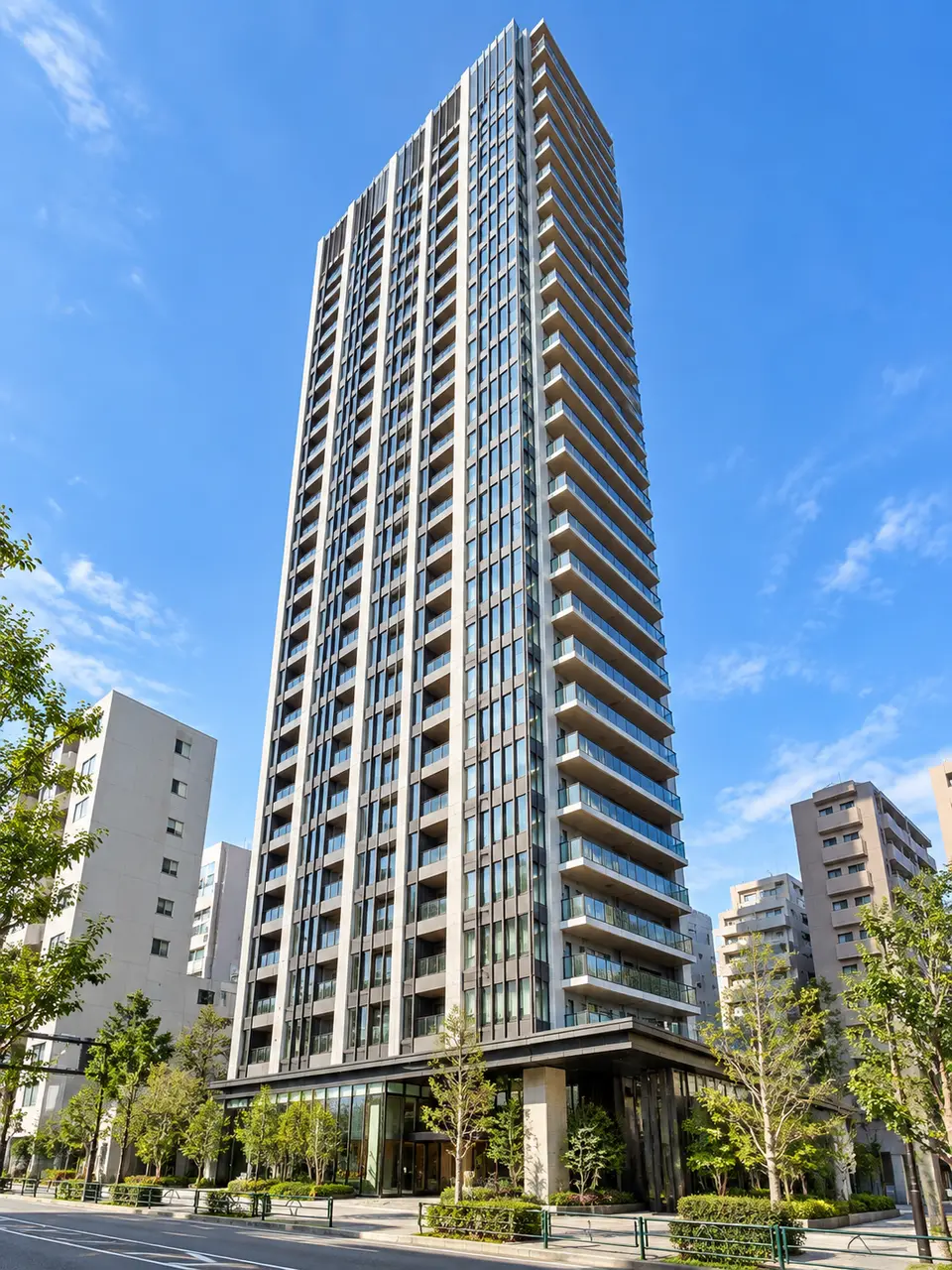 Generated illustration (not the actual building) of BRILLIATOWER UENOIKENOHATA