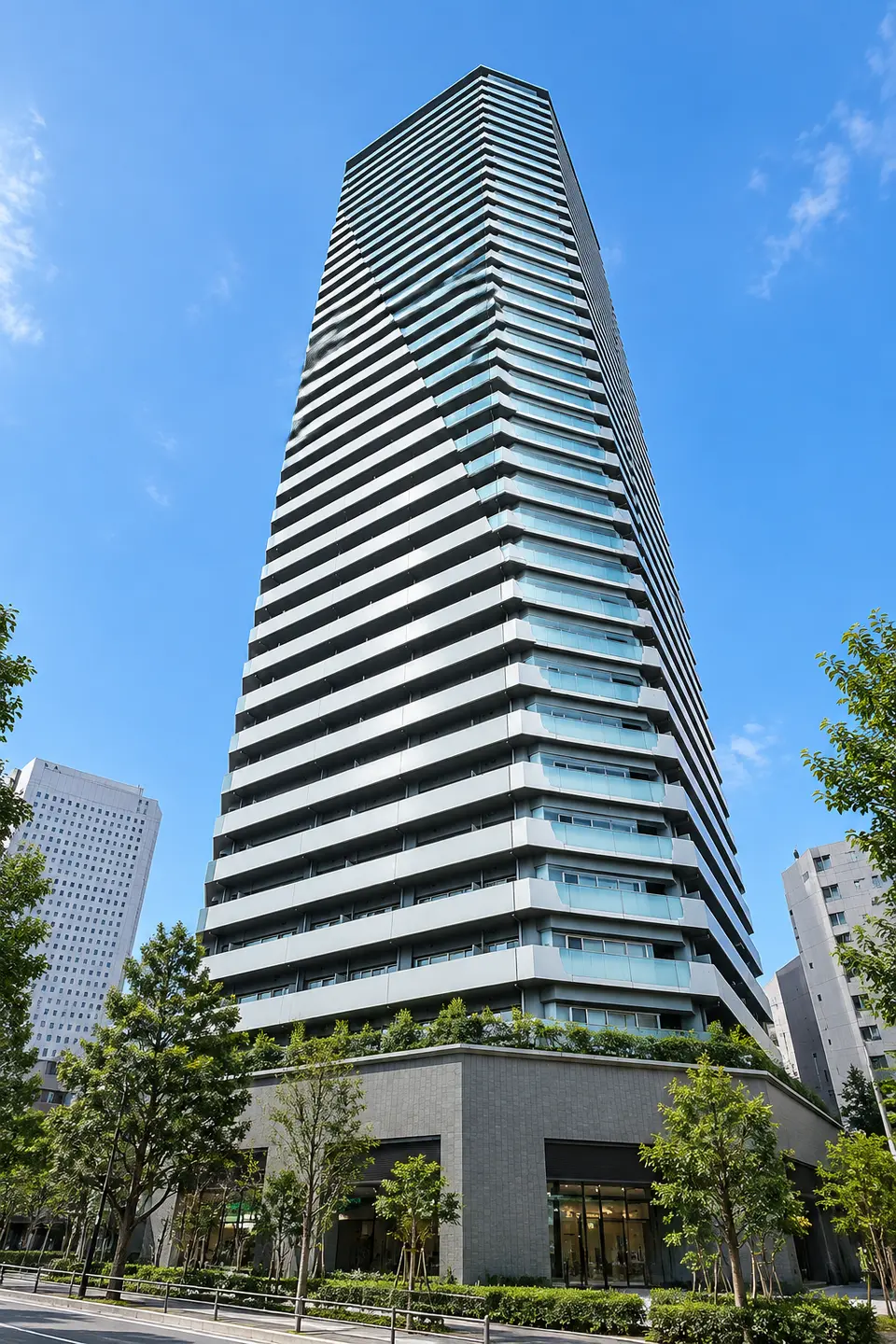Generated illustration (not the actual building) of BANGADO TOWER