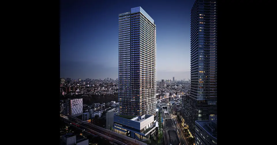 Architectural rendering of GRAND DO CITY TOWER IKEBUKURO