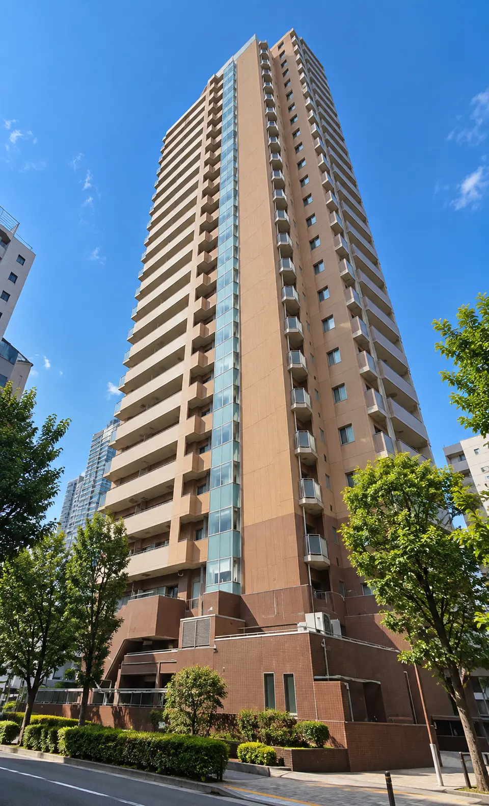 Generated illustration (not the actual building) of IKEBUKURO PARK TOWER