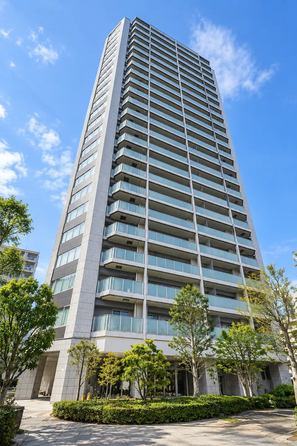 Generated illustration (not the actual building) of THE TOWER RESIDENCE OTSUKA