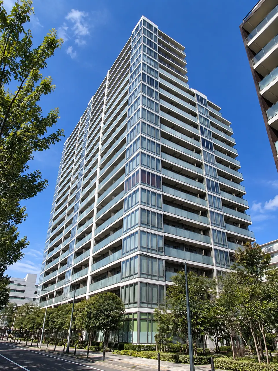 Generated illustration (not the actual building) of PARK TOWER YOKOHAMAHOSHIKAWA