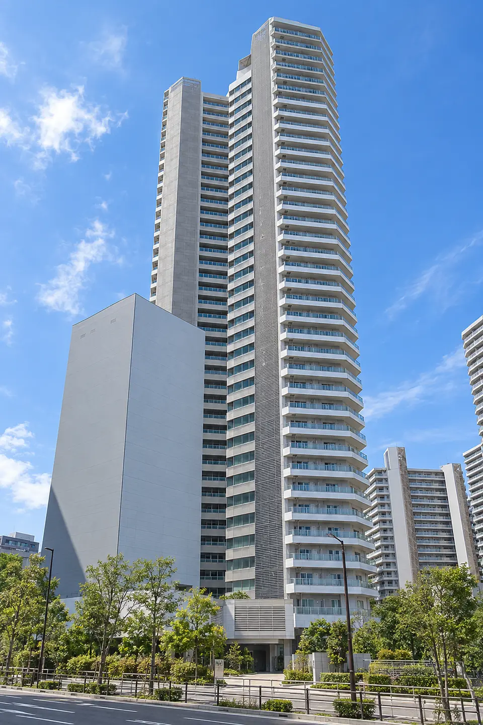 Generated illustration (not the actual building) of KOTTONHABA TOWERS MARINA GATE TOWER