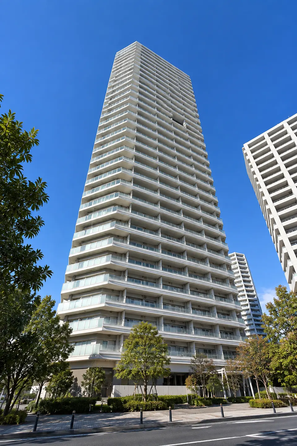 Generated illustration (not the actual building) of KOTTONHABA TOWERS SHI WEST