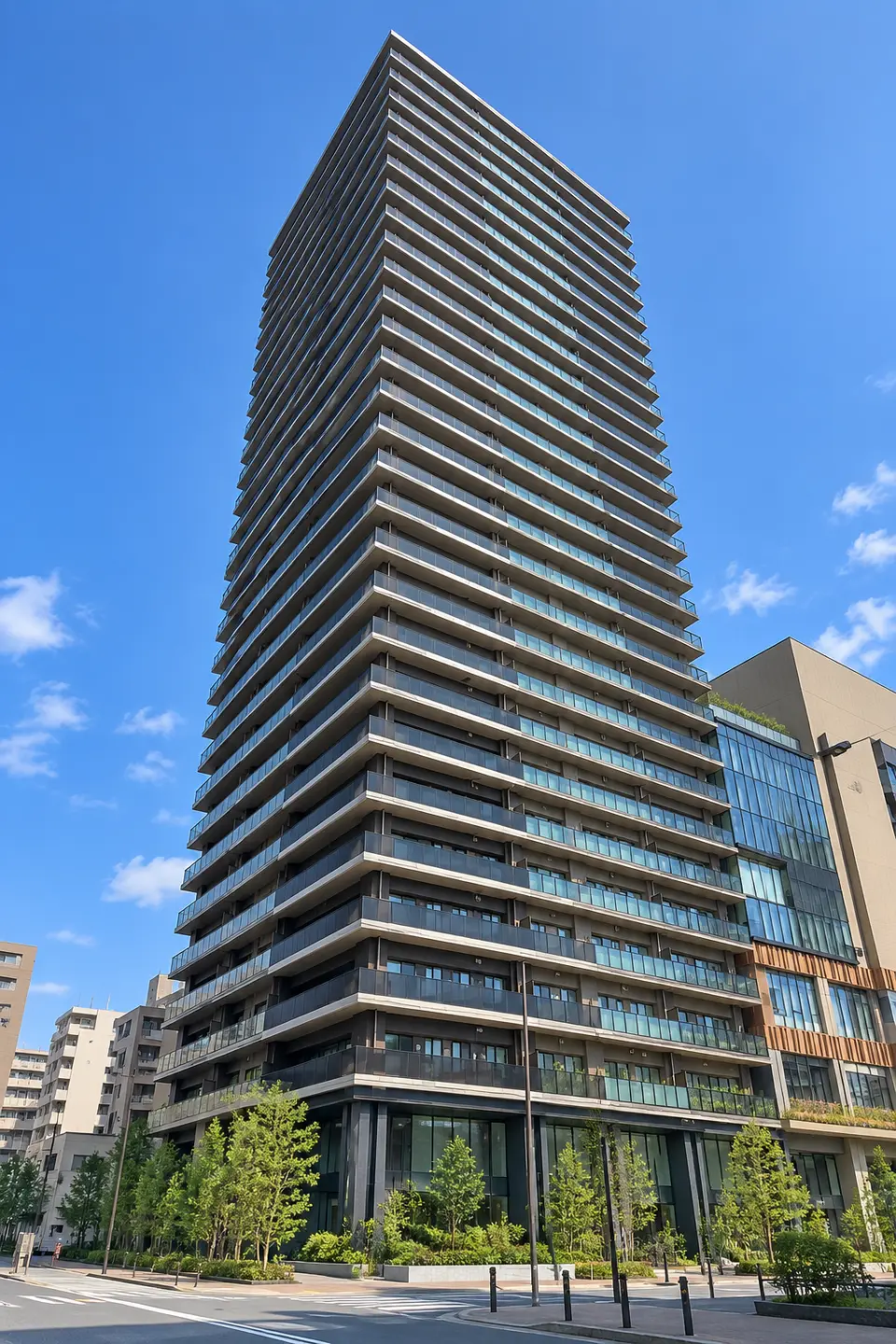 ドレッセタワー新綱島のイメージ画像（生成。実際の建物とは異なります）
