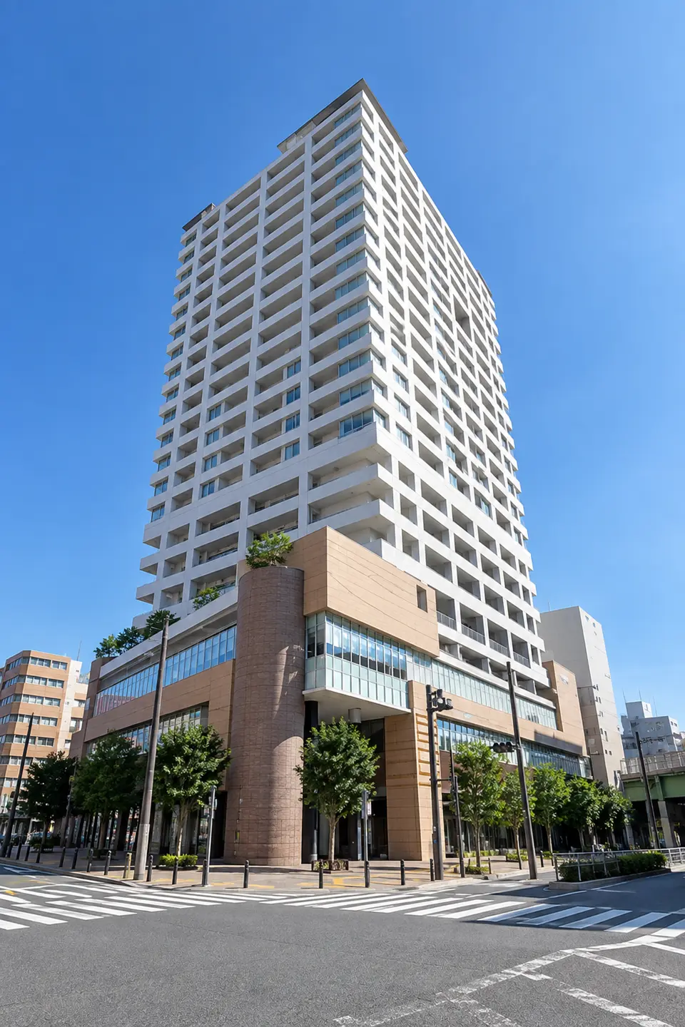 Generated illustration (not the actual building) of THE SKY KURUZU TOWER